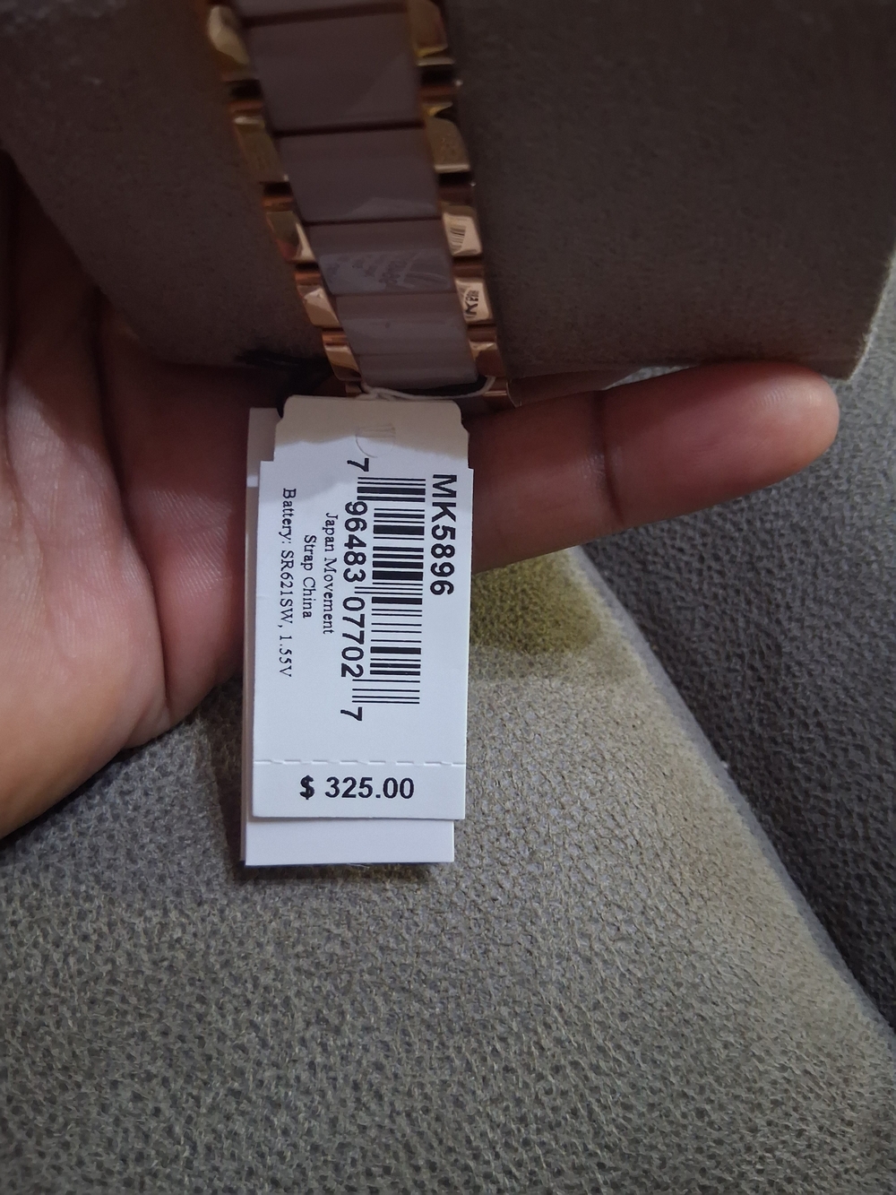 Michael Kors Rose Gold Tone Chronograph Watch - Picture 3 of 3